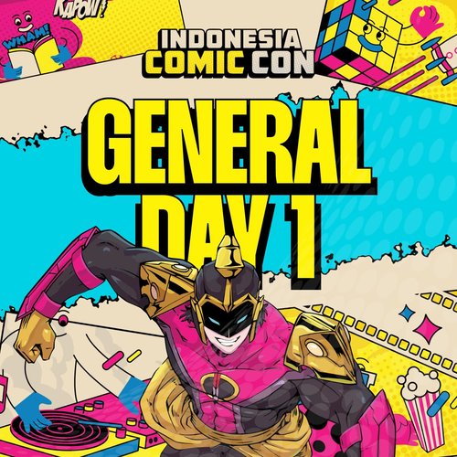 General One-Day Pass · Day 1 (3 Oct)