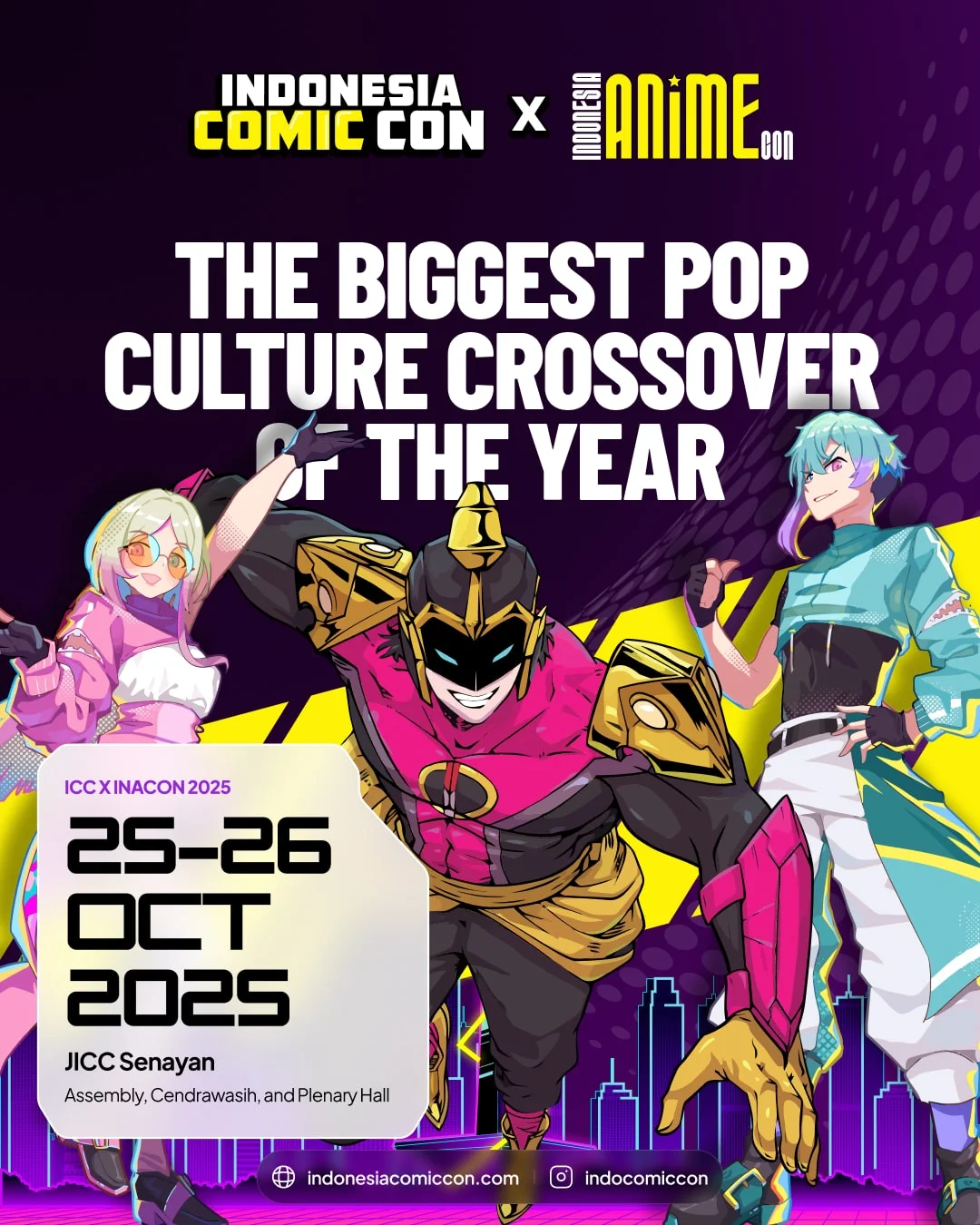 Indonesia Comic Con x Indonesia Anime Con 2025
